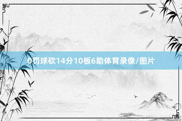 0罚球砍14分10板6助体育录像/图片
