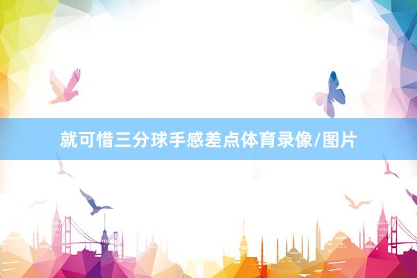就可惜三分球手感差点体育录像/图片