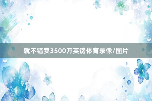 就不错卖3500万英镑体育录像/图片