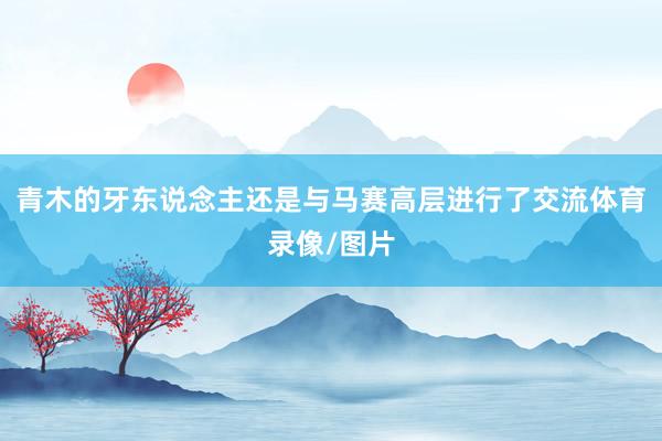 青木的牙东说念主还是与马赛高层进行了交流体育录像/图片