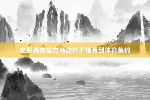在阿森纳官方商店外不错看到体育集锦